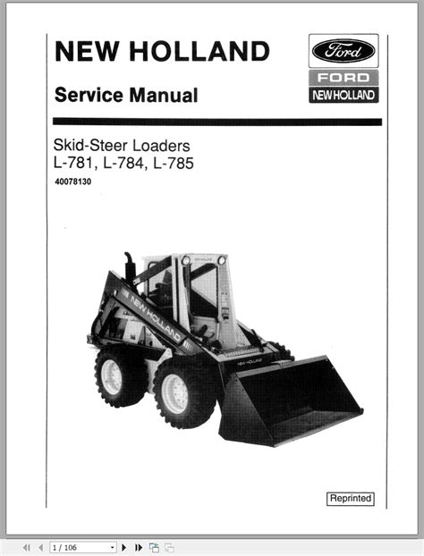 new holland skid steer manuals free|jensales new holland l784 manual.